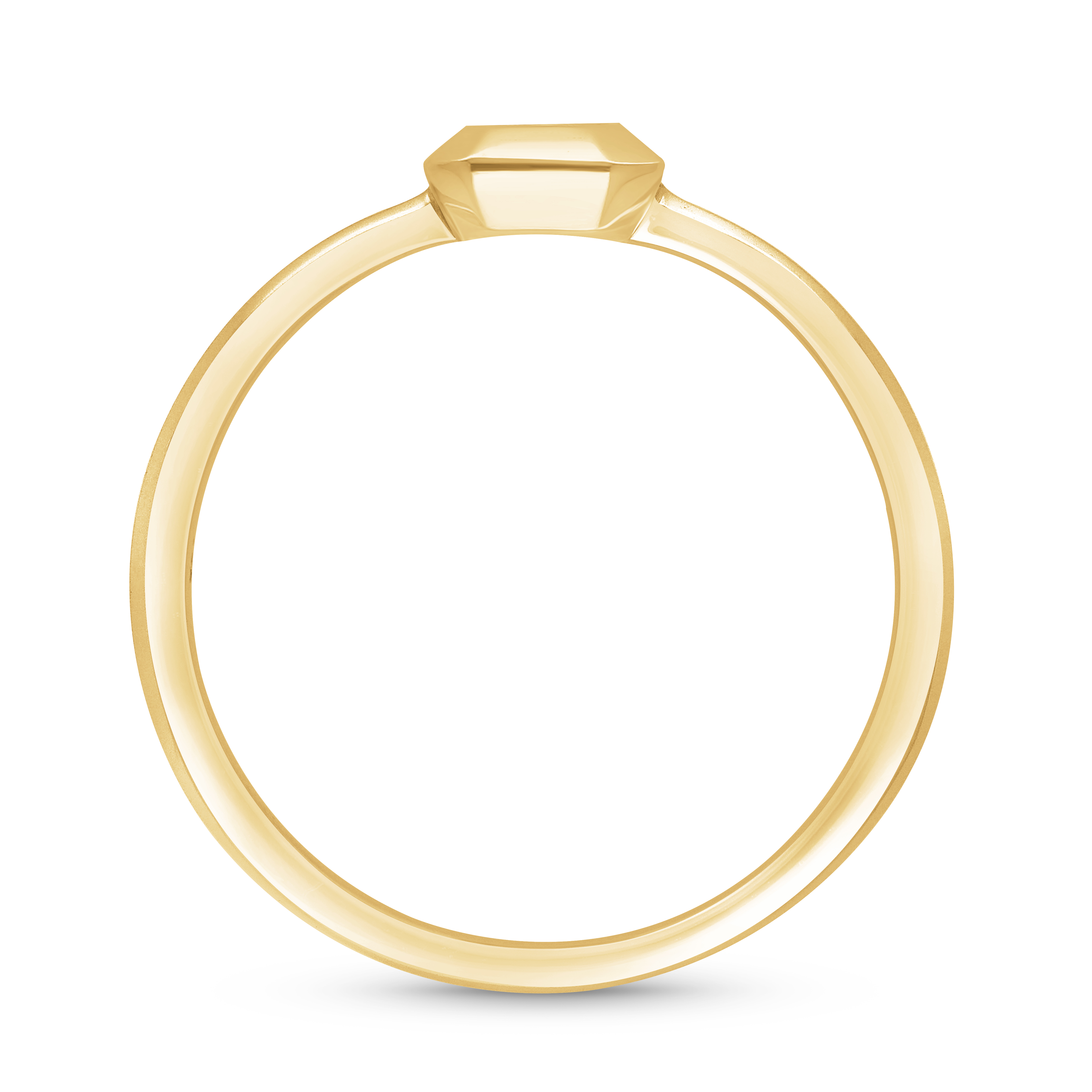 Framed Solitaire Ring